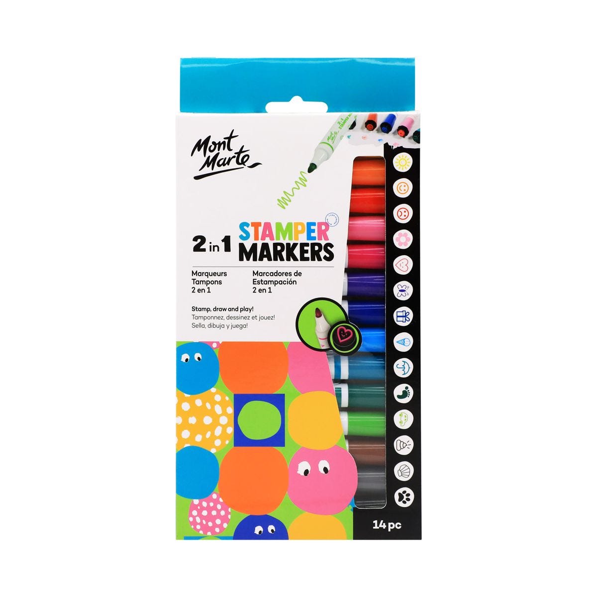 Twister Crayons 8pc – Mont Marte